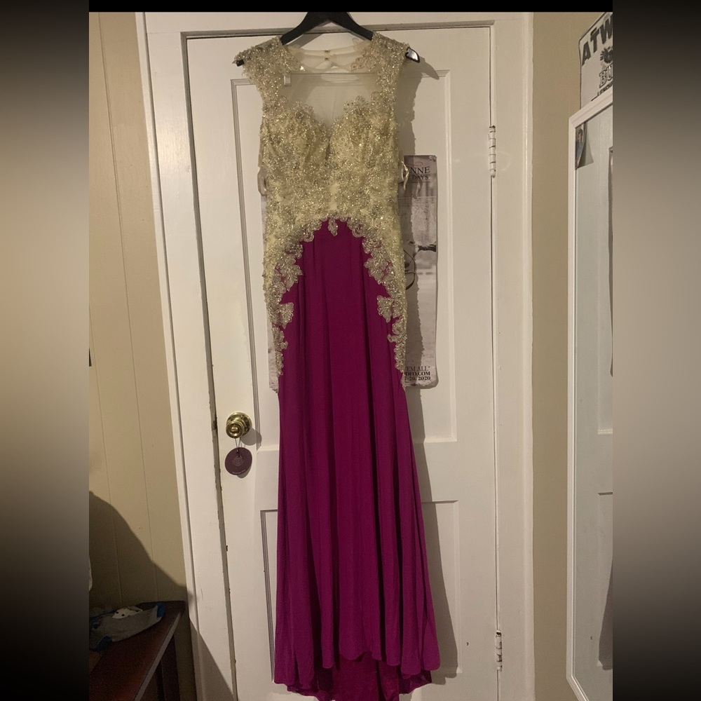 Magenta new vogue dress